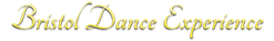 Bristol Dance Experience Logo - to go to home page